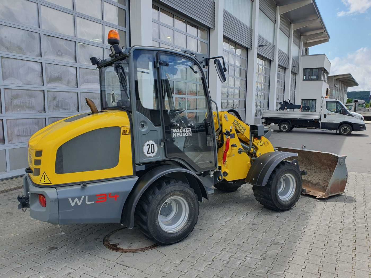 Wacker WL34 (RL40) / Schaufel + Gabel / nur 743h / 62PS - اللودر بعجل: صور 4 Wacker WL34 (RL40) / Schaufel + Gabel / nur 743h / 62PS - اللودر بعجل: صور 4