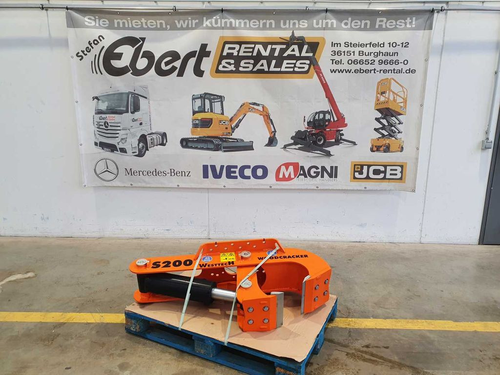 Westtech Woodcracker S200 / Wurzelstockschere - ملحقات - معدات الغابات: صور 1 Westtech Woodcracker S200 / Wurzelstockschere - ملحقات - معدات الغابات: صور 1
