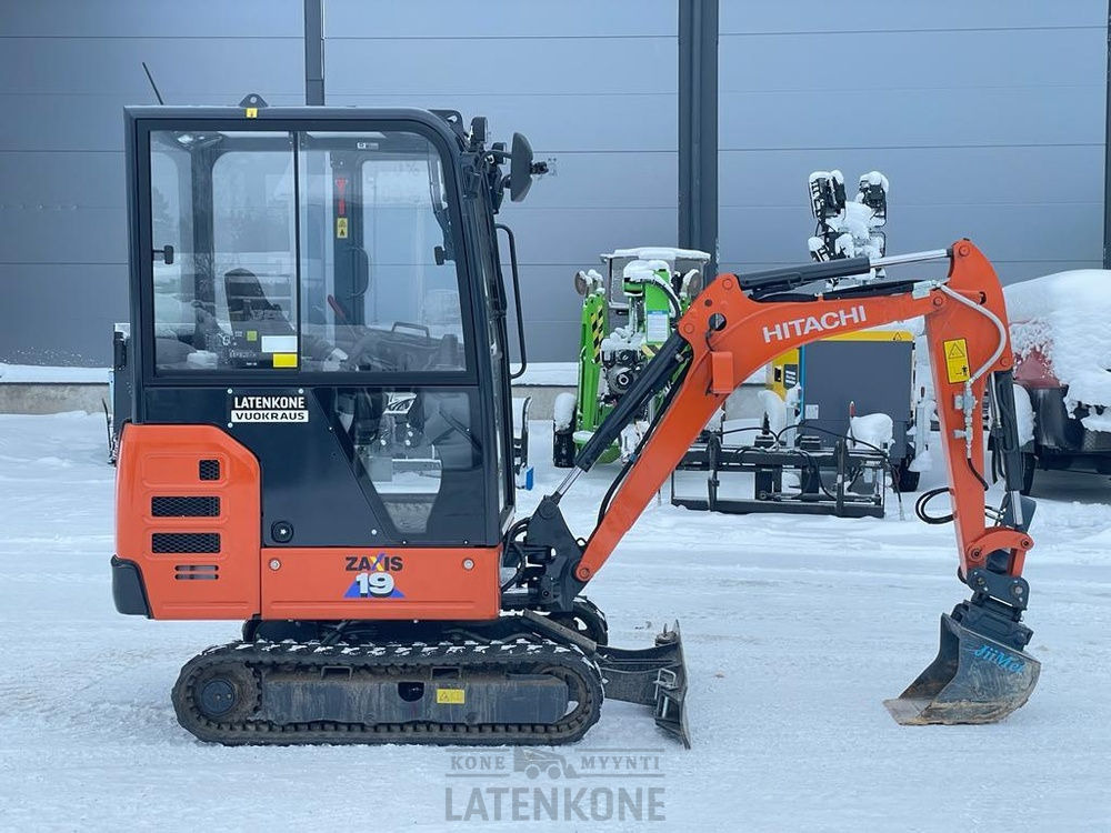 Hitachi ZX 19-6 kaivinkone - حفارات زحافة: صور 1 Hitachi ZX 19-6 kaivinkone - حفارات زحافة: صور 1
