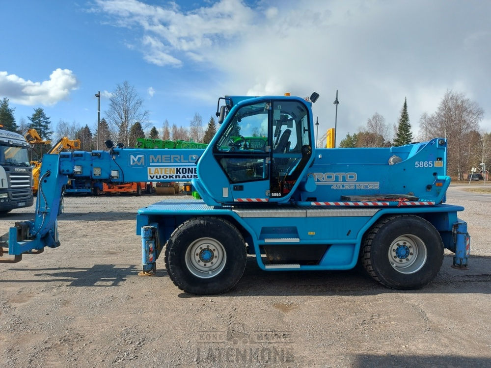 Merlo Roto 40.25MCSS with basket and jib - رافعة تلسكوبية: صور 1 Merlo Roto 40.25MCSS with basket and jib - رافعة تلسكوبية: صور 1