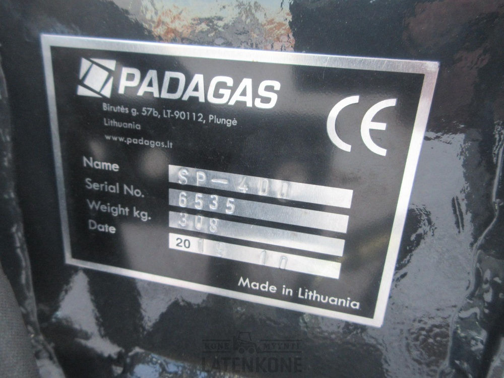 الرمال مفرشة Padagas Hiekoituskauha 400L: صور 18