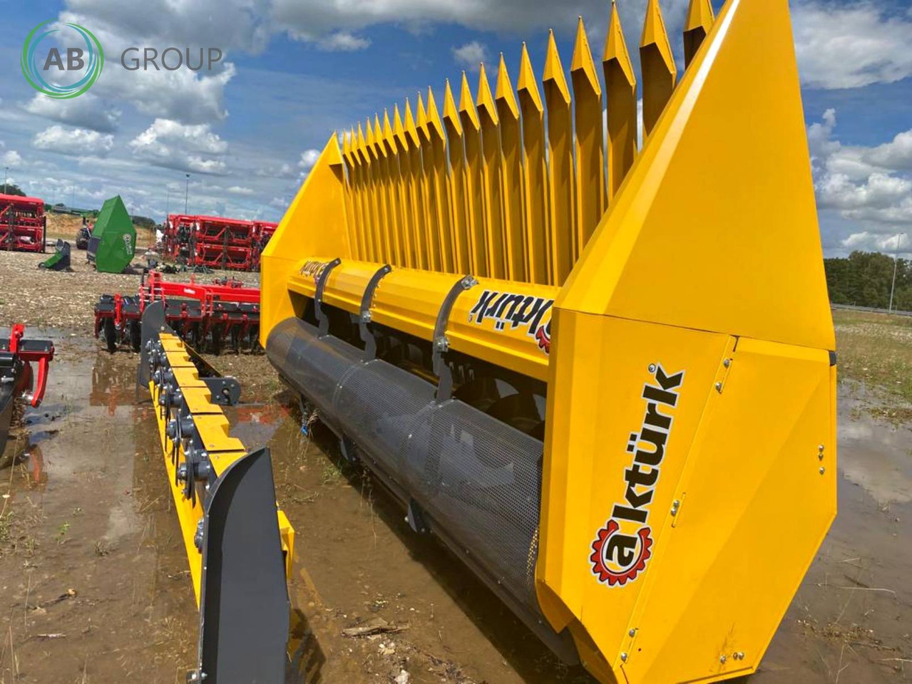 Akturk sunflower Header 731 - حصادات عباد الشمس: صور 3 Akturk sunflower Header 731 - حصادات عباد الشمس: صور 3