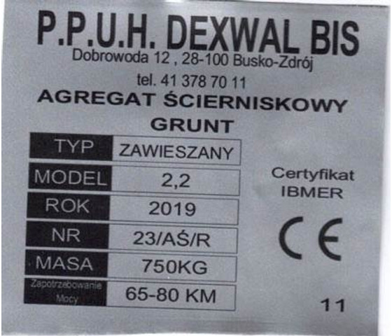 Dexwal agregat podorywkowy Grunt 2,6 m - مسلفة: صور 2 Dexwal agregat podorywkowy Grunt 2,6 m - مسلفة: صور 2