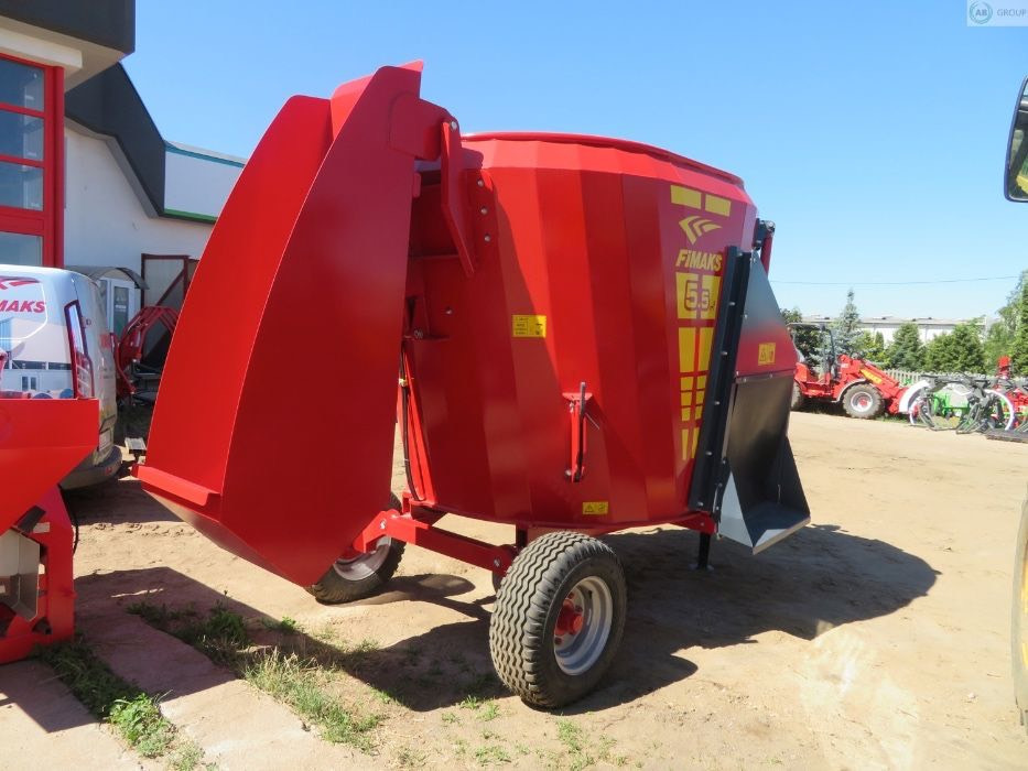 Fimaks Vertical Mixer feeder 5,5 m3 - آلة خلط وتوزيع الأعلاف: صور 2 Fimaks Vertical Mixer feeder 5,5 m3 - آلة خلط وتوزيع الأعلاف: صور 2