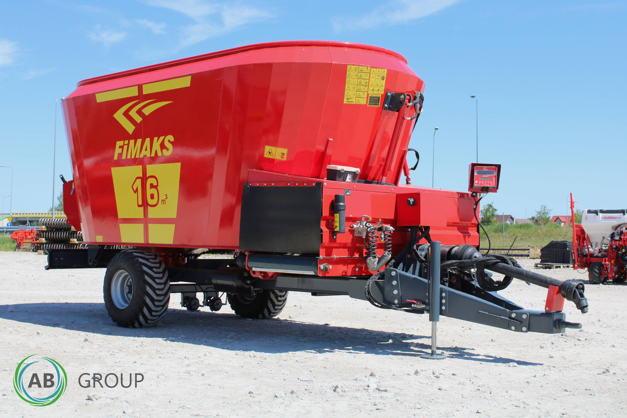 TMR Mixer Fimaks FMV 16m³ - demo - آلة خلط وتوزيع الأعلاف: صور 1 TMR Mixer Fimaks FMV 16m³ - demo - آلة خلط وتوزيع الأعلاف: صور 1