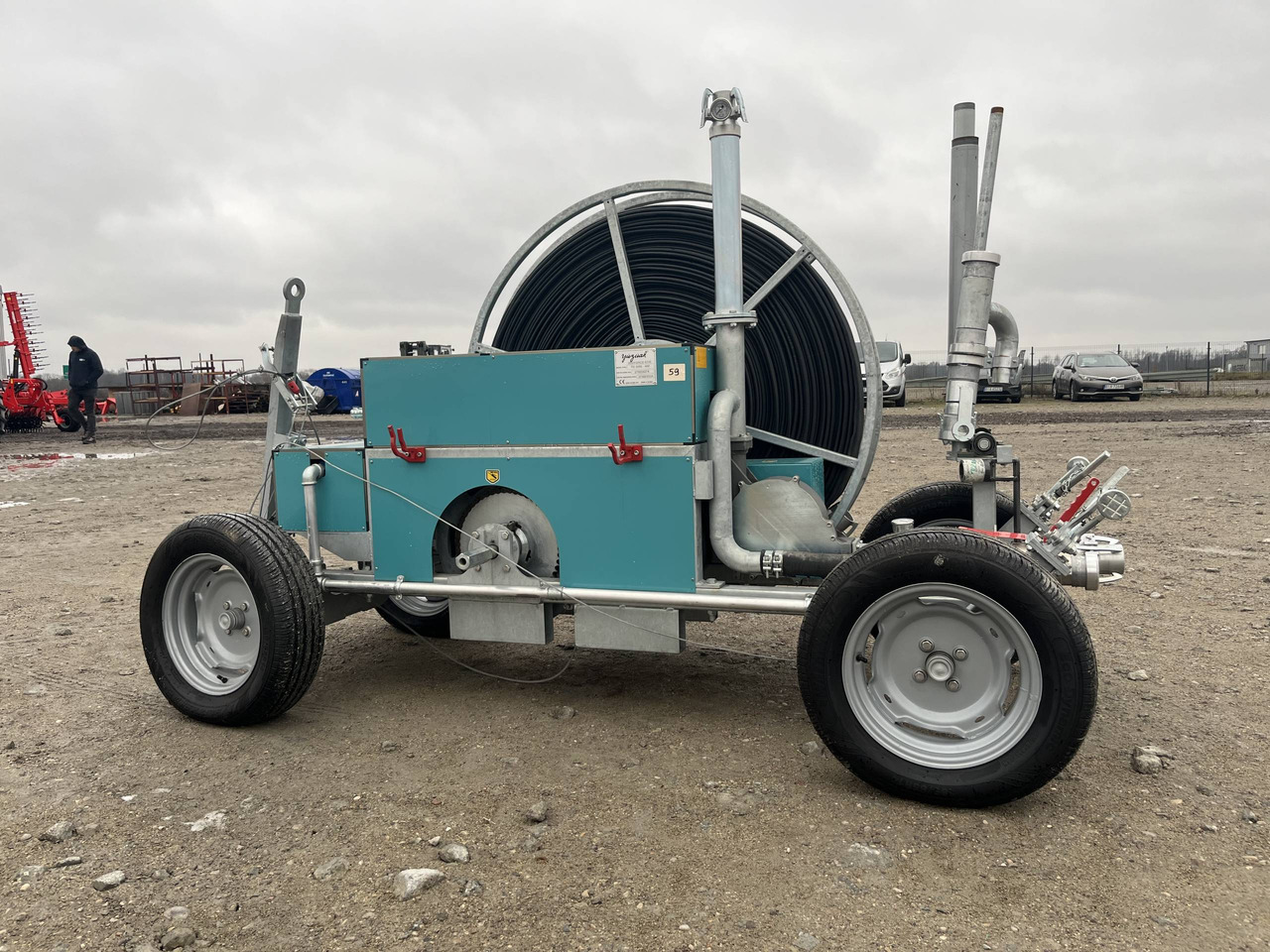 Yuzuak Irriforce ECO TD 3000-400 reel rain gun – exhibition piece - نظام الري: صور 1 Yuzuak Irriforce ECO TD 3000-400 reel rain gun – exhibition piece - نظام الري: صور 1