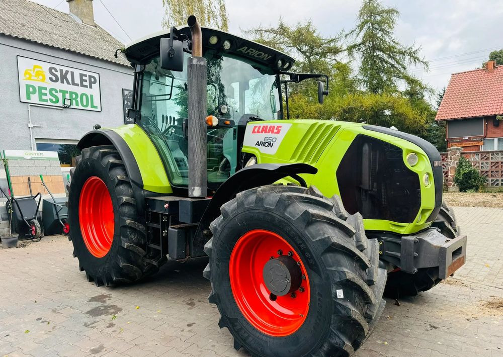 Claas Arion 650 - جرار: صور 1 Claas Arion 650 - جرار: صور 1