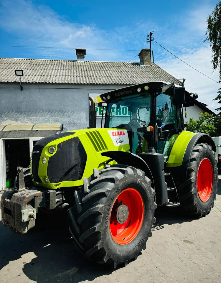Claas Arion 650 - جرار: صور 1 Claas Arion 650 - جرار: صور 1