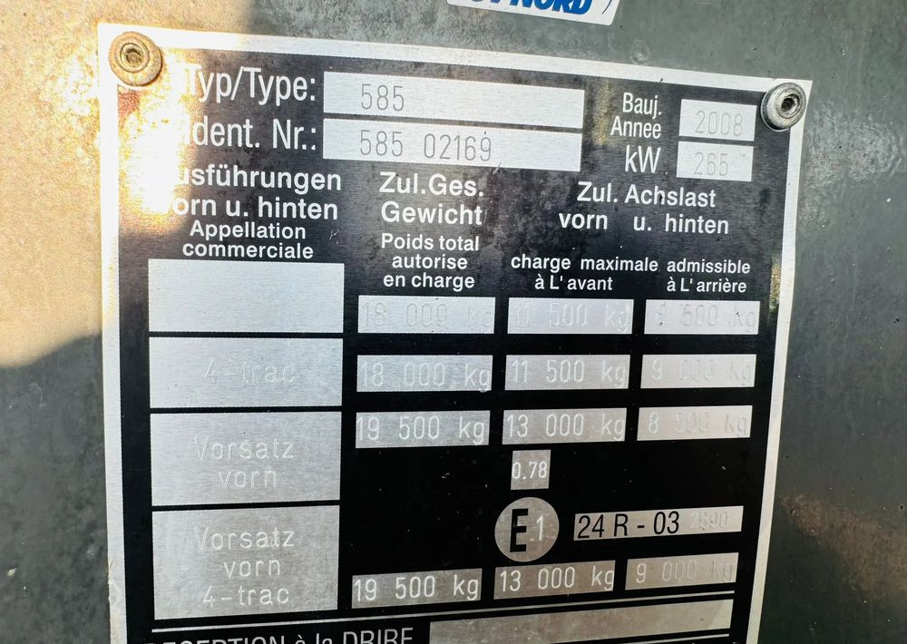 حصادة شاملة Claas Lexion 570C: صور 17