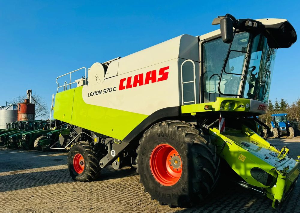 حصادة شاملة Claas Lexion 570C: صور 9