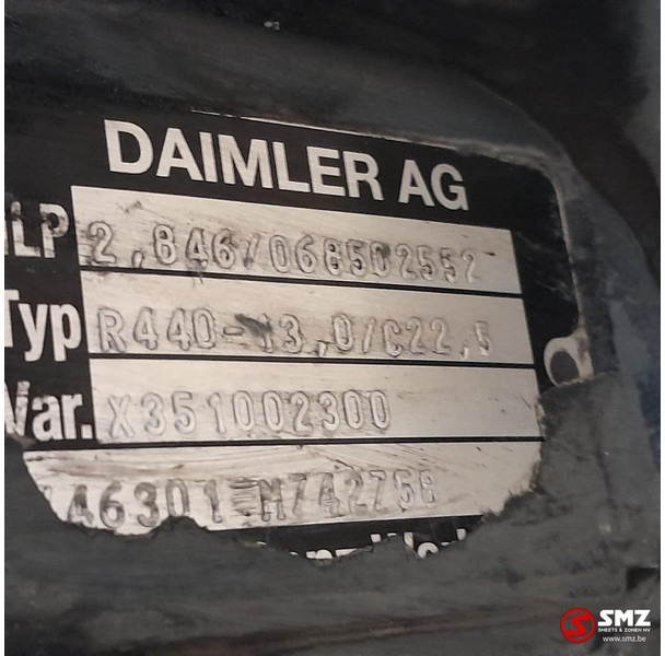 Mercedes-Benz Occ differentiëel R440-13,0/C22,5 i=2,846 Mercedes - التفاضلية والعتاد - شاحنة: صور 5 Mercedes-Benz Occ differentiëel R440-13,0/C22,5 i=2,846 Mercedes - التفاضلية والعتاد - شاحنة: صور 5