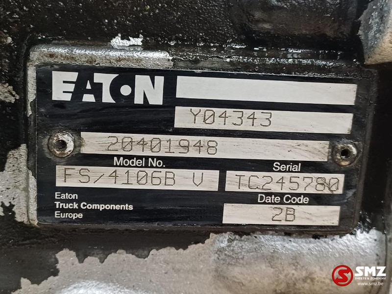 Volvo Occ versnellingsbak Y04343 FS/4106B Eaton - علبة التروس - شاحنة: صور 5 Volvo Occ versnellingsbak Y04343 FS/4106B Eaton - علبة التروس - شاحنة: صور 5