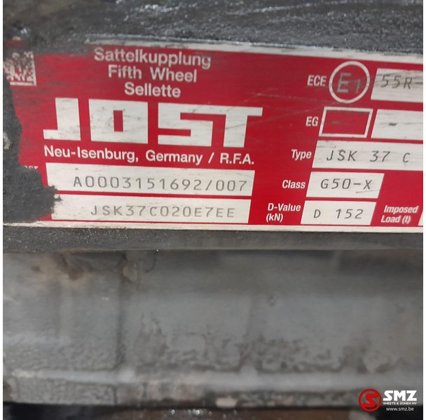 Jost Occ koppelschotel JSK37C + montageplaat Jost - عجلة الخامسة - شاحنة: صور 5 Jost Occ koppelschotel JSK37C + montageplaat Jost - عجلة الخامسة - شاحنة: صور 5