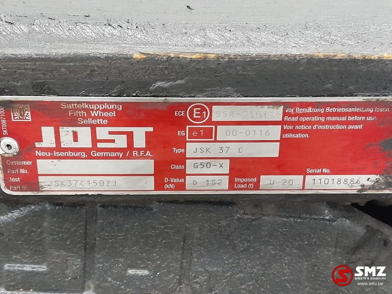 Jost Occ koppelschotel + montageplaat JSK37C JOST - عجلة الخامسة - شاحنة: صور 5 Jost Occ koppelschotel + montageplaat JSK37C JOST - عجلة الخامسة - شاحنة: صور 5