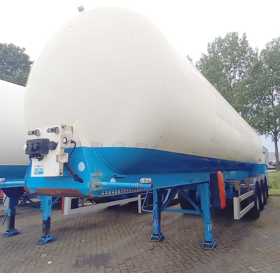 AGA Cryo Gas tank semi-trailer cryogenic used for nitrogen, argon, oxygen, LIN, LOX, LAR. - نصف مقطورة صهريج: صور 2 AGA Cryo Gas tank semi-trailer cryogenic used for nitrogen, argon, oxygen, LIN, LOX, LAR. - نصف مقطورة صهريج: صور 2