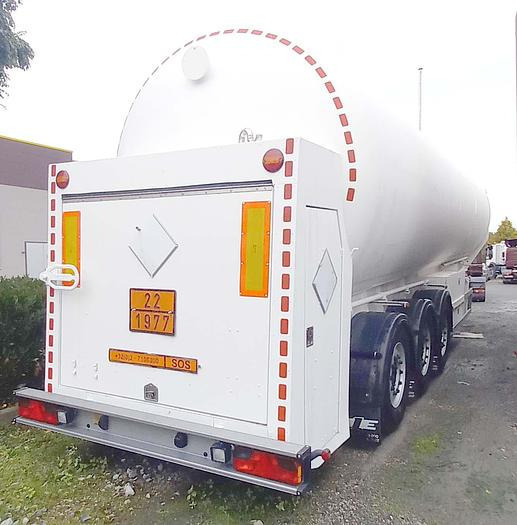 نصف مقطورة صهريج Aurepa Gas tank cryogenic semi-trailer used for oxygen, nitrogen, argon: صور 6