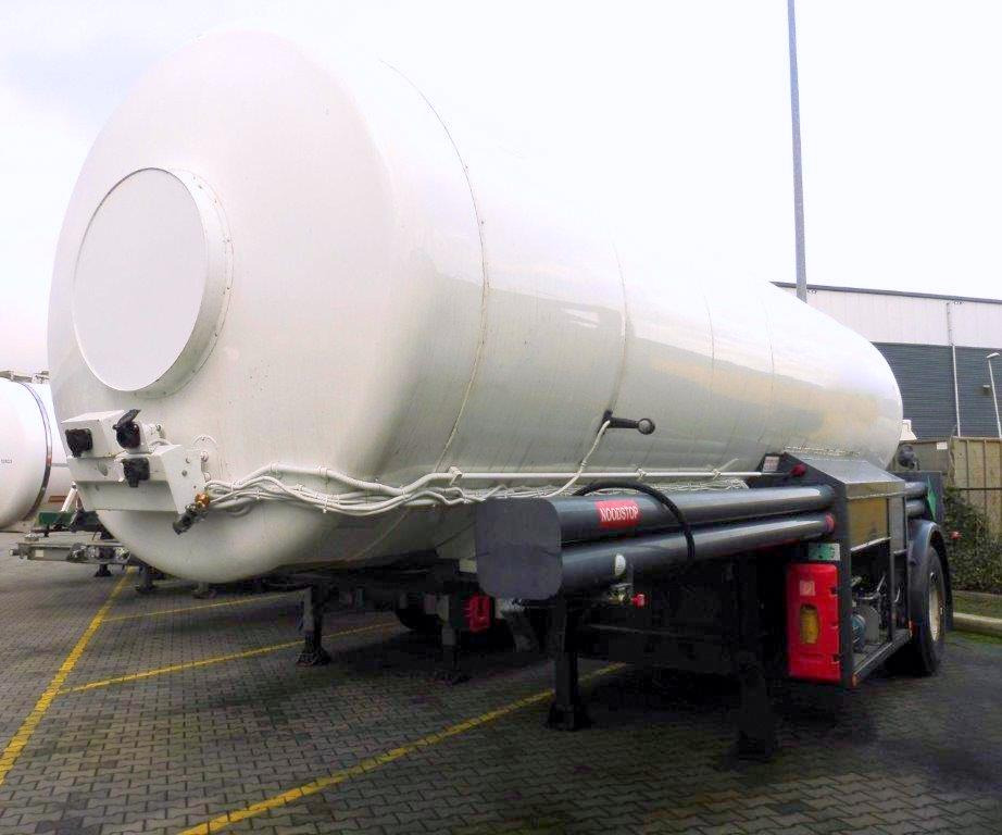 BURG Gas tank semi-trailer used for CO2 Carbon dioxide - نصف مقطورة صهريج: صور 1 BURG Gas tank semi-trailer used for CO2 Carbon dioxide - نصف مقطورة صهريج: صور 1