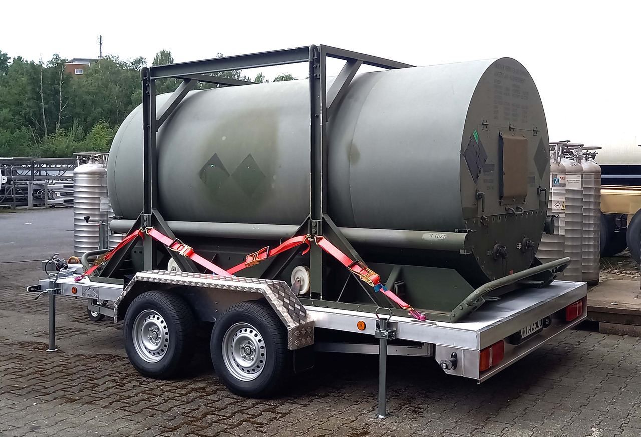 CRYOBASE Gas tank cryogenic trailer used for nitrogen, oxygen, argon - مقطورة صهريج: صور 3 CRYOBASE Gas tank cryogenic trailer used for nitrogen, oxygen, argon - مقطورة صهريج: صور 3