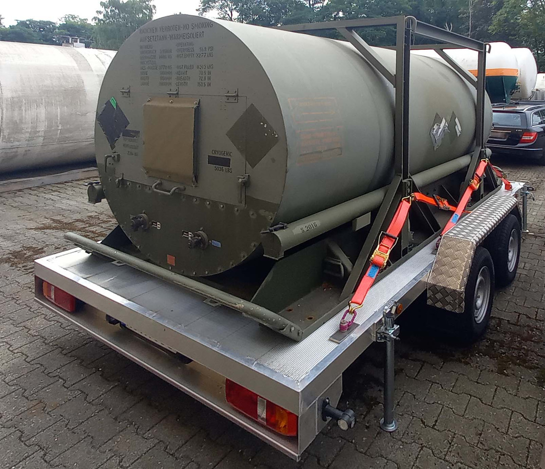 CRYOBASE Gas tank cryogenic trailer used for nitrogen, oxygen, argon - مقطورة صهريج: صور 4 CRYOBASE Gas tank cryogenic trailer used for nitrogen, oxygen, argon - مقطورة صهريج: صور 4