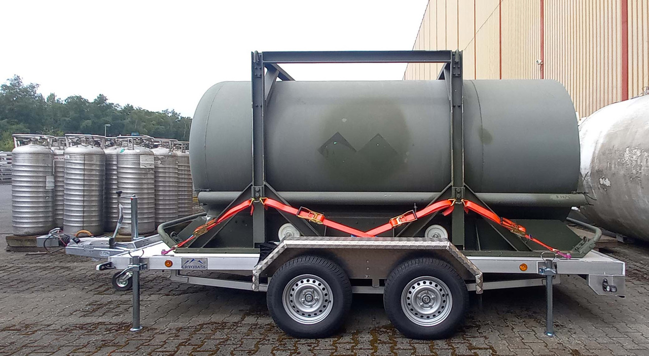 CRYOBASE Gas tank cryogenic trailer used for nitrogen, oxygen, argon - مقطورة صهريج: صور 2 CRYOBASE Gas tank cryogenic trailer used for nitrogen, oxygen, argon - مقطورة صهريج: صور 2