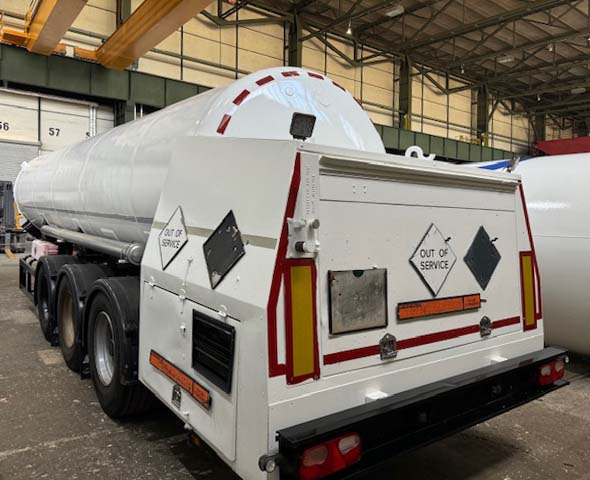 CRYOLOR Gas tank semi-trailer cryogenic used for nitrogen, argon, oxygen, LIN, LOX, LAR. - نصف مقطورة صهريج: صور 4 CRYOLOR Gas tank semi-trailer cryogenic used for nitrogen, argon, oxygen, LIN, LOX, LAR. - نصف مقطورة صهريج: صور 4