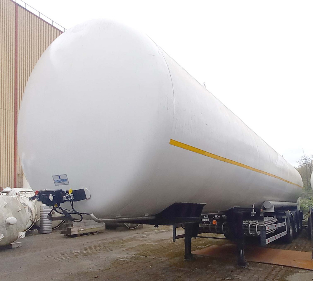 Cryocan Gas tank cryogenic semi-trailer used for LNG Methane - نصف مقطورة صهريج: صور 1 Cryocan Gas tank cryogenic semi-trailer used for LNG Methane - نصف مقطورة صهريج: صور 1