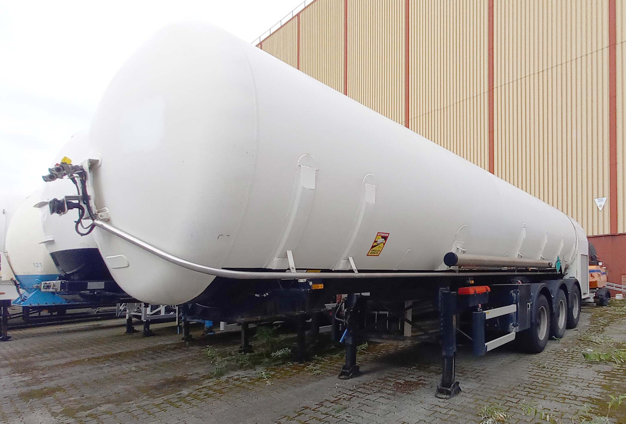 GOFA Gas tank semi-trailer cryogenic used for nitrogen, argon, oxygen, LIN, LOX, LAR - نصف مقطورة صهريج: صور 2 GOFA Gas tank semi-trailer cryogenic used for nitrogen, argon, oxygen, LIN, LOX, LAR - نصف مقطورة صهريج: صور 2
