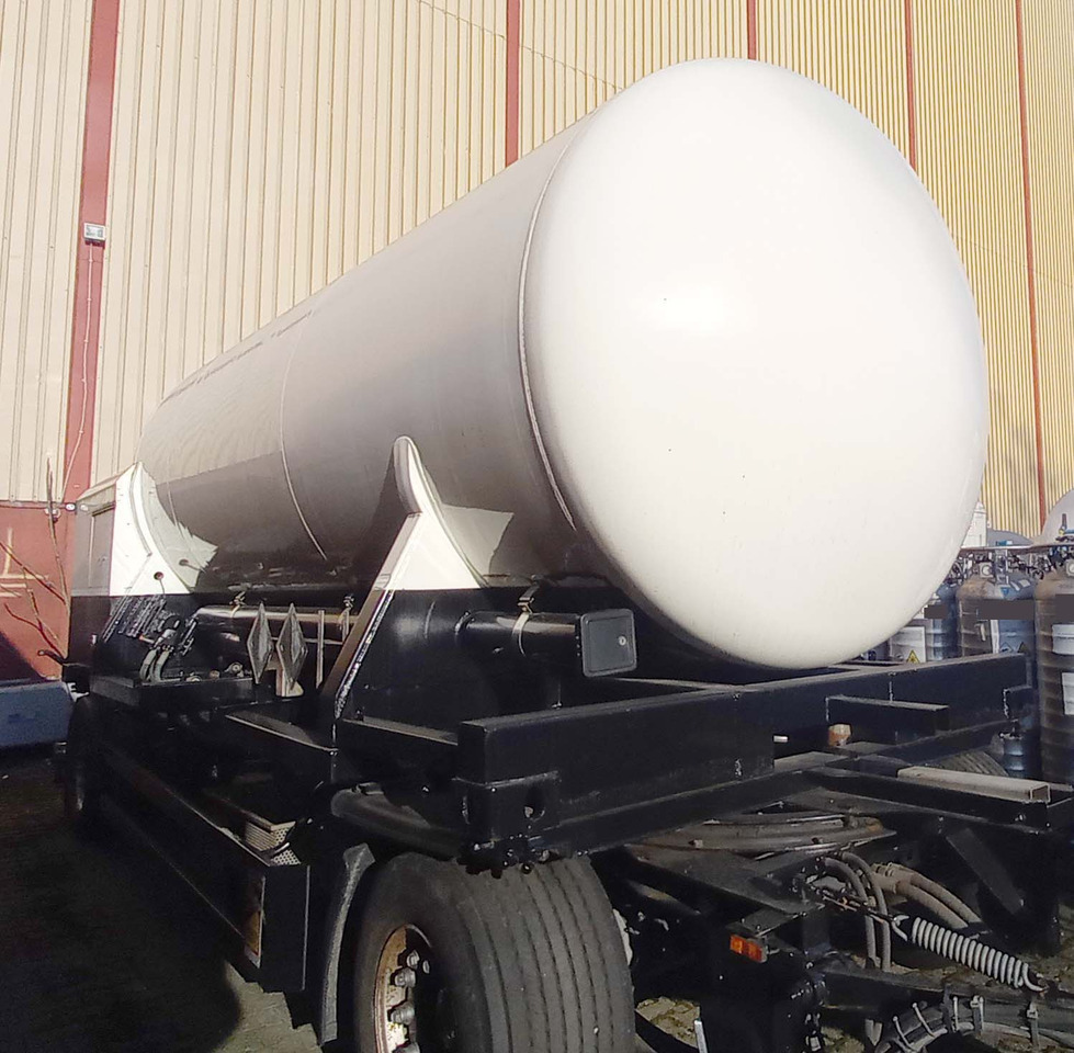 GOFA Gas tank trailer cryogenic used for oxygen, nitrogen, argon, gas. - نصف مقطورة صهريج: صور 3 GOFA Gas tank trailer cryogenic used for oxygen, nitrogen, argon, gas. - نصف مقطورة صهريج: صور 3