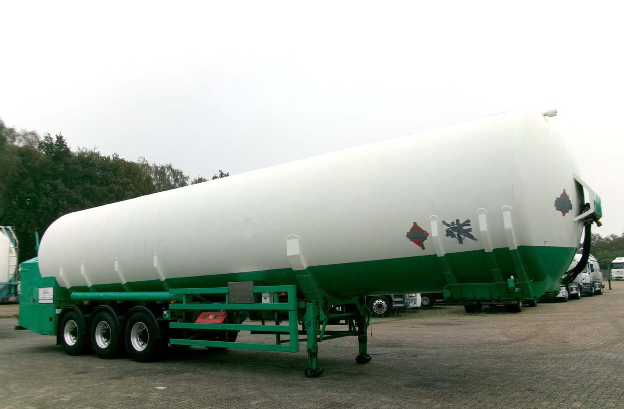 M1 Engineering Gas tank semi-trailer cryogenic used for LNG Methan Methane - نصف مقطورة صهريج: صور 1 M1 Engineering Gas tank semi-trailer cryogenic used for LNG Methan Methane - نصف مقطورة صهريج: صور 1