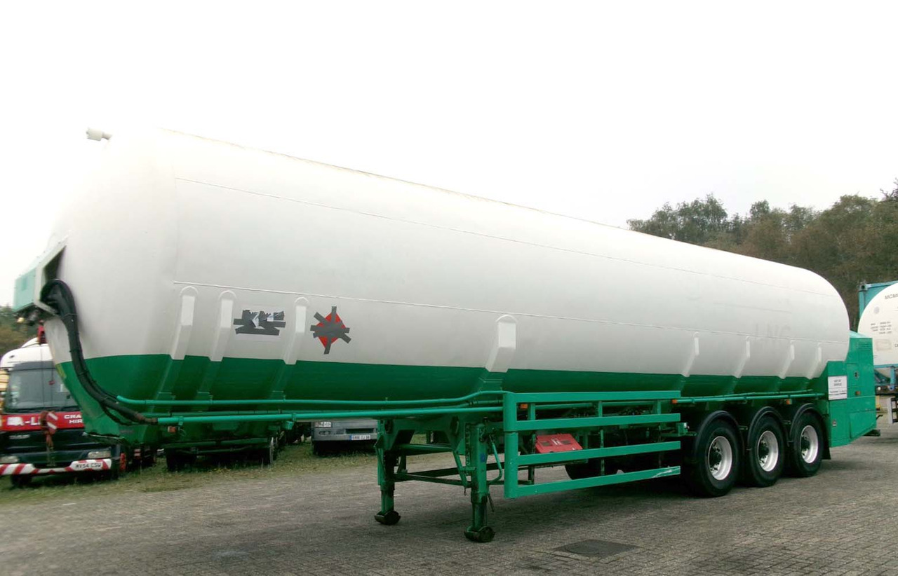 M1 Engineering Gas tank semi-trailer cryogenic used for LNG Methan Methane - نصف مقطورة صهريج: صور 2 M1 Engineering Gas tank semi-trailer cryogenic used for LNG Methan Methane - نصف مقطورة صهريج: صور 2