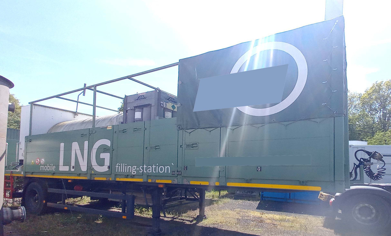Messer Griesheim Gas tank semi-trailer used for LNG/CNG mobile filling station Methan Gas Cryogenic - نصف مقطورة صهريج: صور 1 Messer Griesheim Gas tank semi-trailer used for LNG/CNG mobile filling station Methan Gas Cryogenic - نصف مقطورة صهريج: صور 1