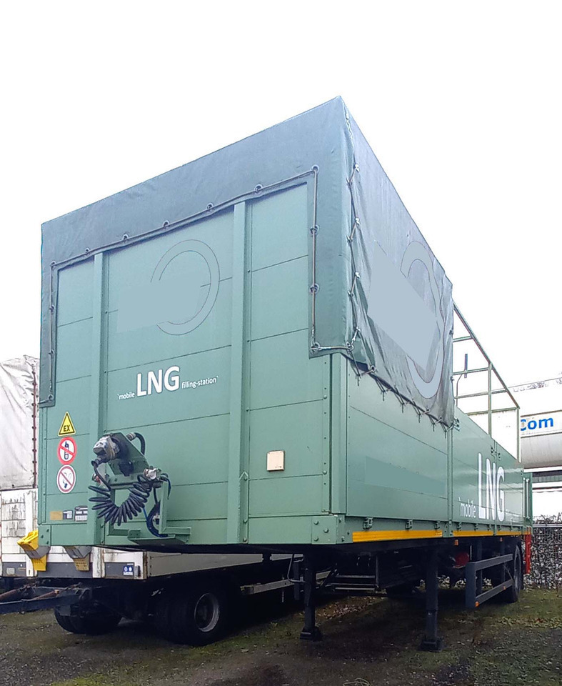 Messer Griesheim Gas tank semi-trailer used for LNG/CNG mobile filling station Methan Gas Cryogenic - نصف مقطورة صهريج: صور 2 Messer Griesheim Gas tank semi-trailer used for LNG/CNG mobile filling station Methan Gas Cryogenic - نصف مقطورة صهريج: صور 2
