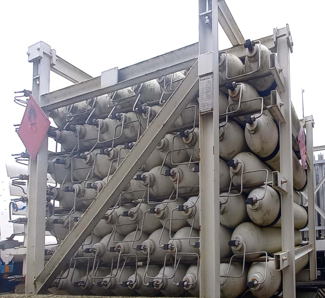 SAMRO Gas semi-trailer tube used for CNG Methane Erdgas 200 Bar - مقطورة: صور 3 SAMRO Gas semi-trailer tube used for CNG Methane Erdgas 200 Bar - مقطورة: صور 3