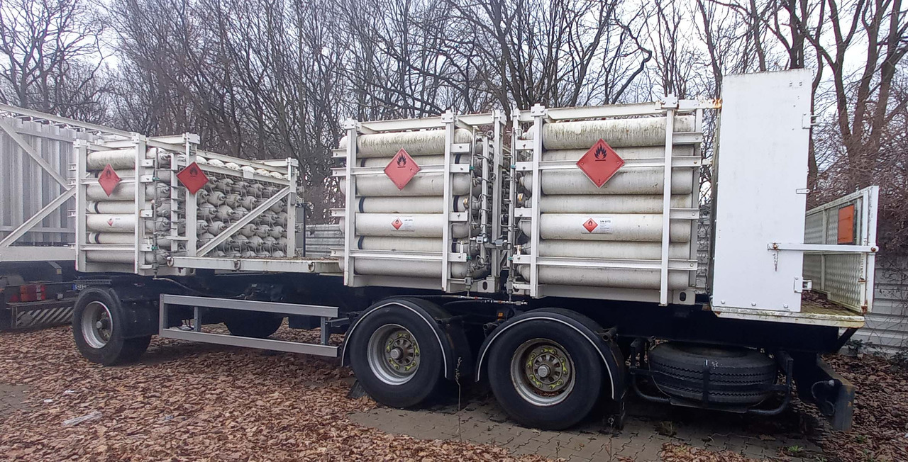 SAMRO Gas semi-trailer tube used for CNG Methane Erdgas 200 Bar - مقطورة: صور 2 SAMRO Gas semi-trailer tube used for CNG Methane Erdgas 200 Bar - مقطورة: صور 2