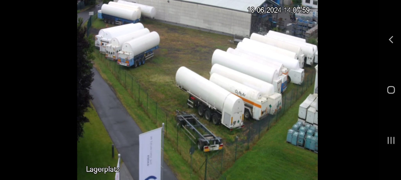 شاحنة صهريج SCANIA Orca 15 m3 tank gas nitrogen cryogenic: صور 8