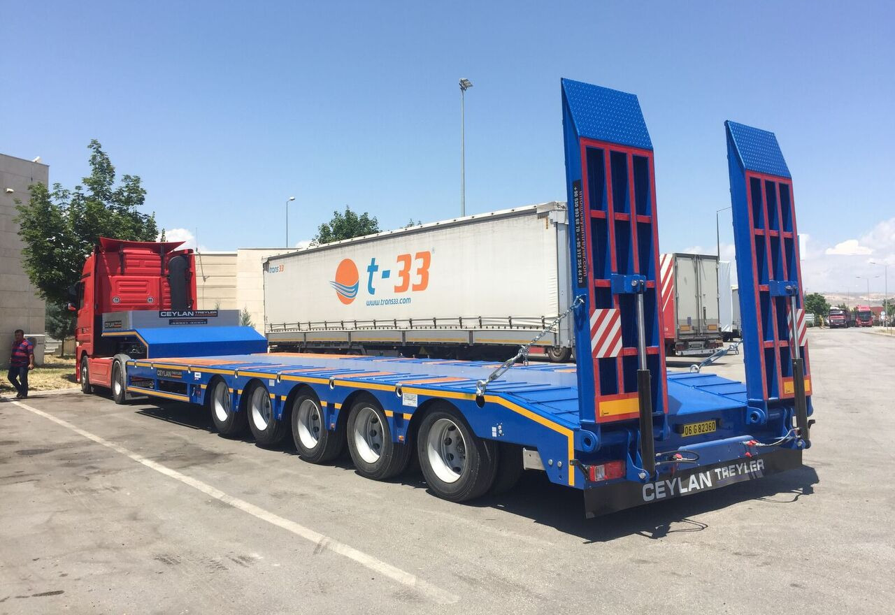 CEYLAN 3 AXLES STANDART & EXTENDABLE LOWBED - عربة مسطحة منخفضة نصف مقطورة: صور 3 CEYLAN 3 AXLES STANDART & EXTENDABLE LOWBED - عربة مسطحة منخفضة نصف مقطورة: صور 3