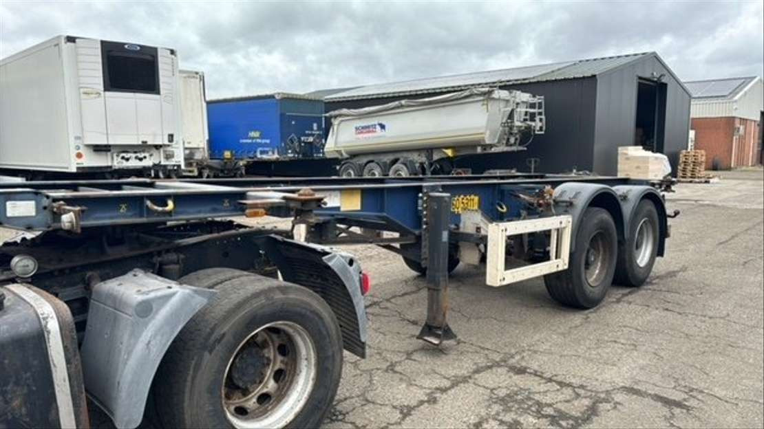 Krone Krone 20FT, SAF/Trommel, Luchtvering - شاحنات الحاويات/ جسم علوي قابل للتغيير نصف مقطورة: صور 1 Krone Krone 20FT, SAF/Trommel, Luchtvering - شاحنات الحاويات/ جسم علوي قابل للتغيير نصف مقطورة: صور 1