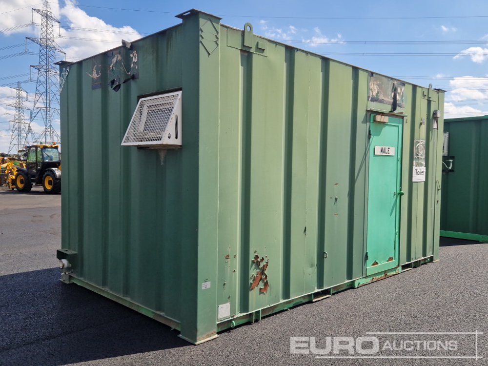 16' x 8 Toilet Container (Cannot Be Reconsigned) - حاوية شحن: صور 1 16' x 8 Toilet Container (Cannot Be Reconsigned) - حاوية شحن: صور 1