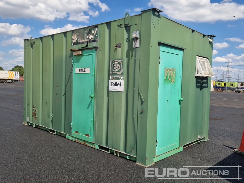 16' x 8 Toilet Container (Cannot Be Reconsigned) - حاوية شحن: صور 3 16' x 8 Toilet Container (Cannot Be Reconsigned) - حاوية شحن: صور 3
