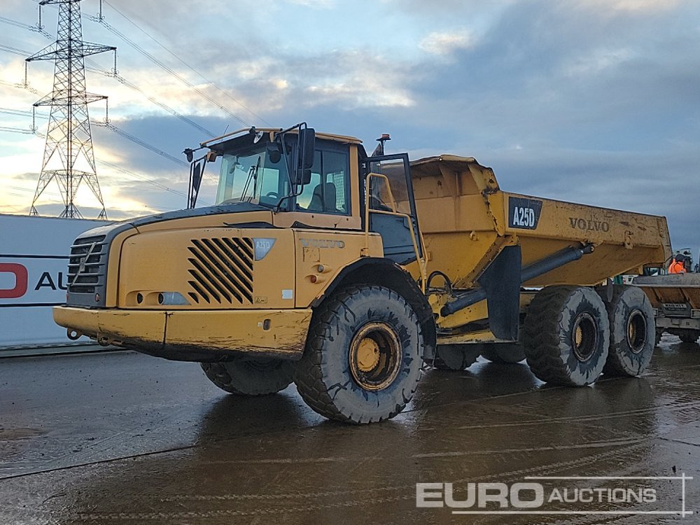 2007 Volvo A25D - شاحنة مفصلية: صور 1 2007 Volvo A25D - شاحنة مفصلية: صور 1