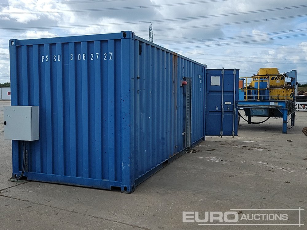 2008 Pilot Crushtec VS-AC210 Static Cone Crusher, 20' Container, Control Box Unit, Spare Motor & Crushing Parts - كسارة: صور 5 2008 Pilot Crushtec VS-AC210 Static Cone Crusher, 20' Container, Control Box Unit, Spare Motor & Crushing Parts - كسارة: صور 5