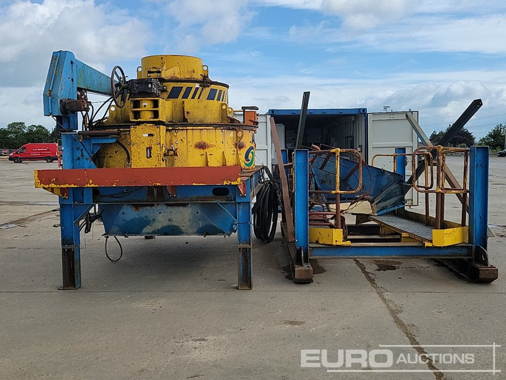 2008 Pilot Crushtec VS-AC210 Static Cone Crusher, 20' Container, Control Box Unit, Spare Motor & Crushing Parts - كسارة: صور 2 2008 Pilot Crushtec VS-AC210 Static Cone Crusher, 20' Container, Control Box Unit, Spare Motor & Crushing Parts - كسارة: صور 2