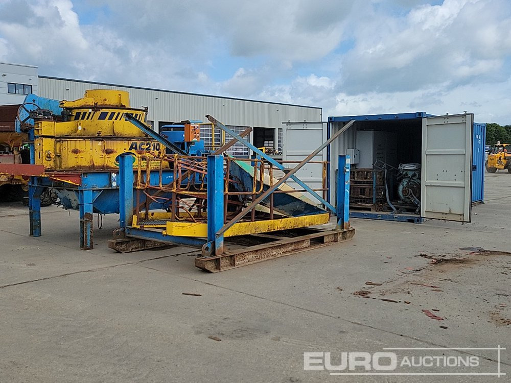2008 Pilot Crushtec VS-AC210 Static Cone Crusher, 20' Container, Control Box Unit, Spare Motor & Crushing Parts - كسارة: صور 3 2008 Pilot Crushtec VS-AC210 Static Cone Crusher, 20' Container, Control Box Unit, Spare Motor & Crushing Parts - كسارة: صور 3