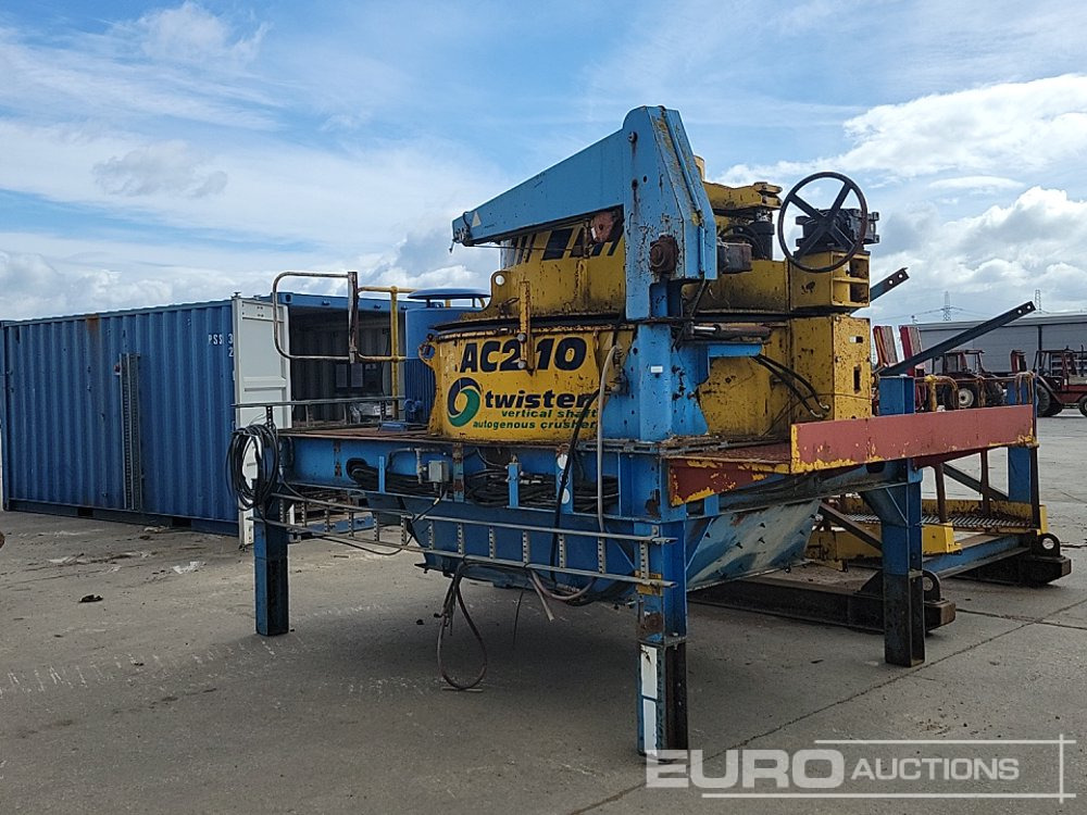 2008 Pilot Crushtec VS-AC210 Static Cone Crusher, 20' Container, Control Box Unit, Spare Motor & Crushing Parts - كسارة: صور 1 2008 Pilot Crushtec VS-AC210 Static Cone Crusher, 20' Container, Control Box Unit, Spare Motor & Crushing Parts - كسارة: صور 1