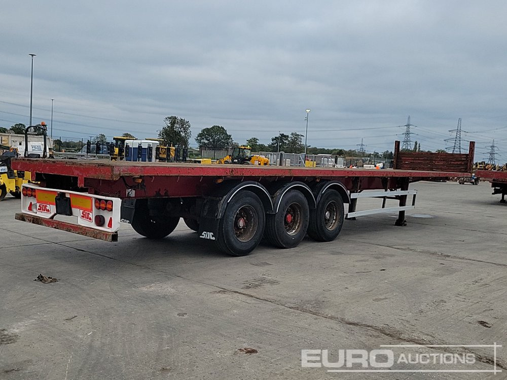2008 SDC Tri Axle Flatbed Trailer - نصف مقطورة مسطحة: صور 5 2008 SDC Tri Axle Flatbed Trailer - نصف مقطورة مسطحة: صور 5