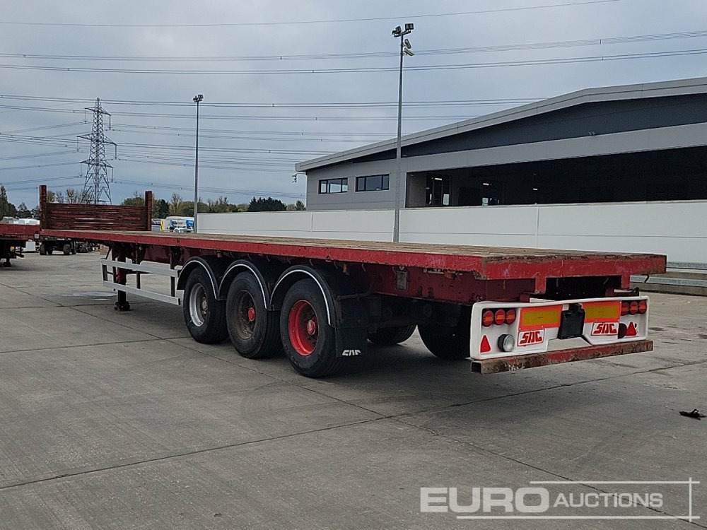 2008 SDC Tri Axle Flatbed Trailer - نصف مقطورة مسطحة: صور 3 2008 SDC Tri Axle Flatbed Trailer - نصف مقطورة مسطحة: صور 3