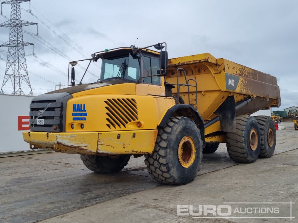 2008 Volvo A40E - شاحنة مفصلية: صور 1 2008 Volvo A40E - شاحنة مفصلية: صور 1