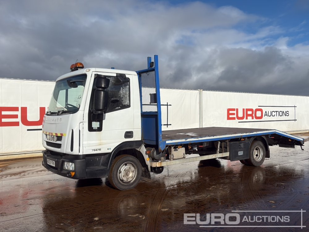 2009 Iveco 75E-16 - شاحنات مسطحة: صور 1 2009 Iveco 75E-16 - شاحنات مسطحة: صور 1