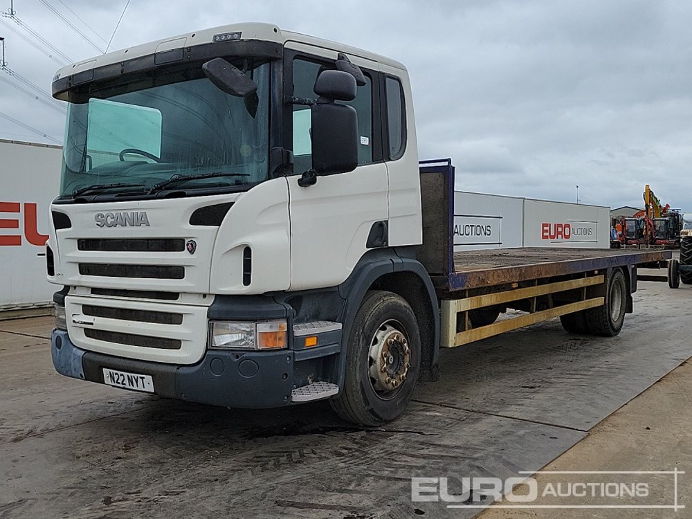2010 Scania P230 - شاحنات مسطحة: صور 1 2010 Scania P230 - شاحنات مسطحة: صور 1