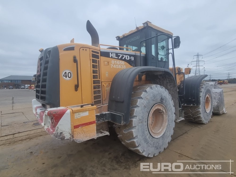 2012 Hyundai HL770-9 - اللودر بعجل: صور 5 2012 Hyundai HL770-9 - اللودر بعجل: صور 5